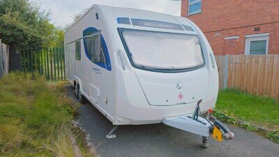 2016 Swift Sprite Freedom FB -one of the best 6 berth twin axle caravan layout