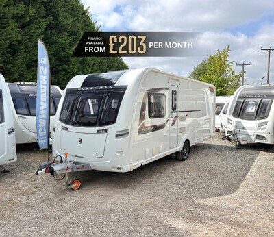 ✅2015 ISLAND BED COACHMAN 575 4 BERTH CARAVAN - PX WELCOME - FINANCE - CRIS✅