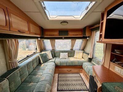 Ace Award Transtar (2003) 4 Berth Caravan L shape lounge Ace Award Transtar (2003) 4 Berth Caravan L shape lounge