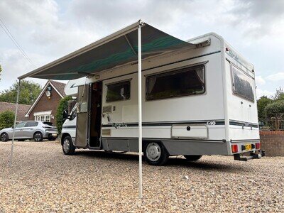 Peugeot boxer swift royale 4 berth motor home , rare petrol with 41,000 miles !!