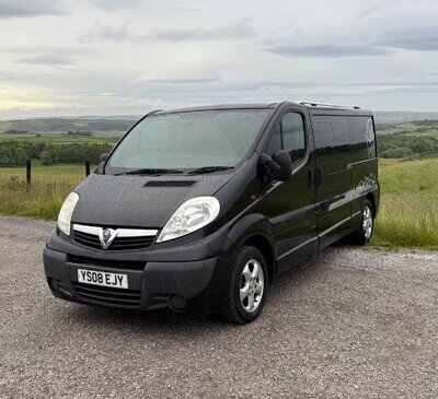 2008 Vauxhall Vivaro LWB Campervan | Sportive | Diesel Heater | 240v | 12m MOT
