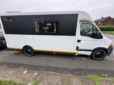 Renault Master Camper Van Automatic 12 MONTHS MOT may take part x for caravan