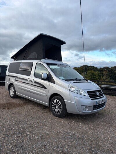2009 Fiat Scudo Auto-cruise Pulse Camper Van Poptop 4 Berth Belt Finance Deliver