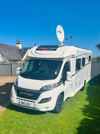 Carthago C-Tourer 148H, 4 berth 4 belt large rear garage, low mileage motorhome