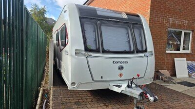 2017 Compass Kensington 840 - the best 6 berth twin axle 8ft caravan layout