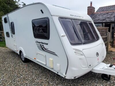 Swift Charisma 565 touring caravan 6 berth 2011 Swift Charisma 565 touring caravan 6 berth 2011
