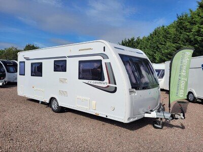 Lunar Clubman SB 2015 Single Axle 4 Berth - Twin Fixed Beds, ATC