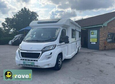 Bailey Autograph 75-2 4 berth 2 belt rear fixed bed, end washroom motorhome