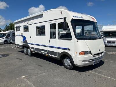 Fiat Euro Mobil Tag Axle Motorhome Garage 4 Berth 4 Travel Belts 2006