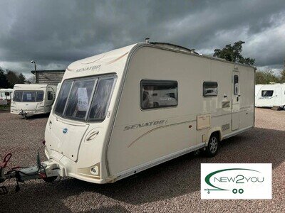 2010 Bailey Senator Arizona END BATHROOM 4 Berth Caravan - STOCK NO H058