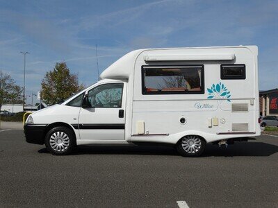 2007 FIAT SCUDO 2.0 DIESEL NU-VENTURE 2 BERTH CAMPER VAN HIGH SPEC LOW MILES