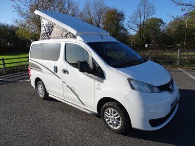 2013 Lunar Vacanza Pop Top Leisure Camper Van 2 Berth Motorhome