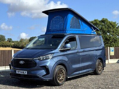2024 Ford Transit Custom 2.0 LIMITED AUTOMATIC 4 BERTH CAMPER VAN WITH POP TOP C