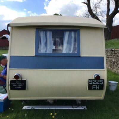 1935 Eccles Model 50 Vintage Touring Caravan 1935 Eccles Model 50 Vintage Touring Caravan