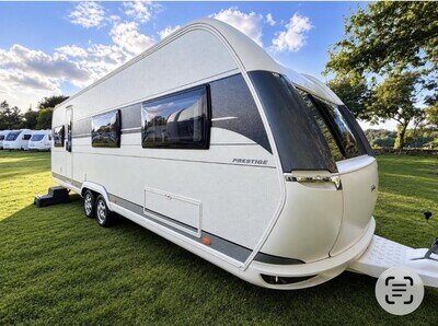 2021 HOBBY Prestige 720 UKFE 7 Berth fixed bunkbeds