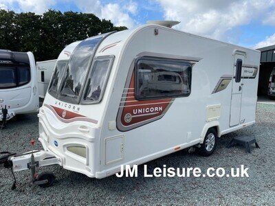 Bailey Unicorn Seville 2013 2 Berth Caravan End Shower, Motor Mover