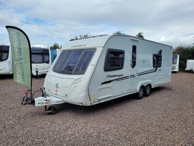 * SALE AGREED * Swift Challenger 620 2010 Twin Axle Fixed Bed 4 Berth