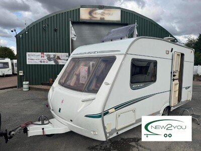 2006 Abbey GTS 215 - 2 Berth Caravan END BATHROOM - STOCK E145 - OPEN 7 DAYS
