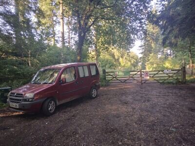 2004 Fiat Doblo MPV 1.9JTD with pullout bed conversion