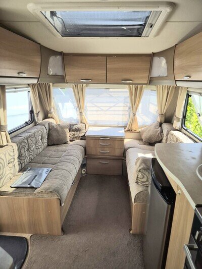 Swift Charisma Touring Caravan, 4 berth, fixed bed, 2010, excellent condition.