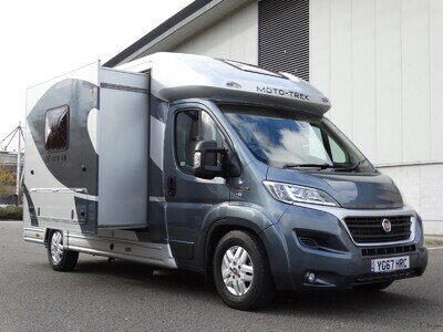 2017 FIAT 2.3 AUTO MOTO-TREK X-CITE EB MOTORHOME 2 BERTH ELEC SLIDE OUT 3500KG