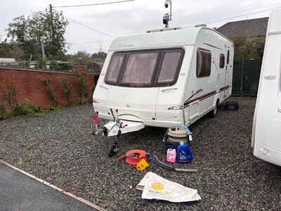2006 swift fairway 530 4 berth trade sale end wc motor mover + extras