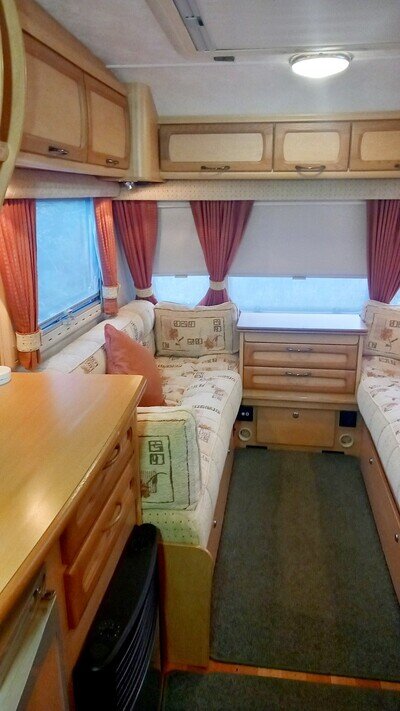 TOP OF THE RANGE HIGH SPEC, LIGHTWEIGHT ELDDIS ODYSSEY 482 CARAVAN+MOTOR MOVER