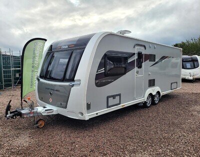 Elddis Osprey 860 2021 Twin Axle 4 Berth -Fixed Island Bed, All-Wheel Mover, ATC