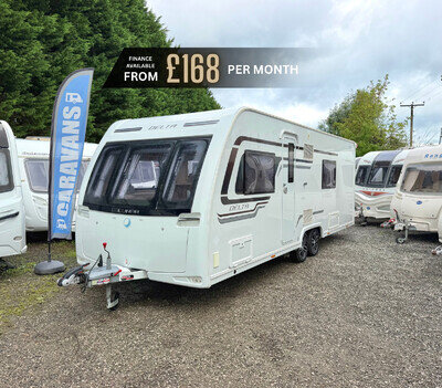 ✅2016 LUNAR TWIN AXLE FIXED BEDS 4 BERTH CARAVAN - MOTOR MOVER - PX WELCOME✅