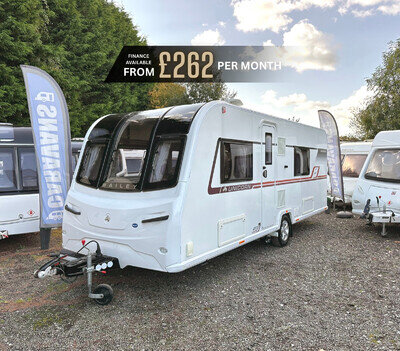 ✅2018 BAILEY VALENCIA FIXED BED 4 BERTH CARAVAN - MOTOR MOVER - PX WELCOME✅