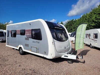 Sterling Elite Opal 2012 Single Axle 4 Berth - Twin Fixed Beds, AL-KO ATC