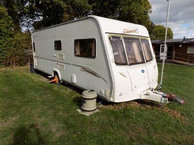 Bailey Senator Indiana Series 5 Caravan 2006 Fixed Bed Motor Movers 4 berth