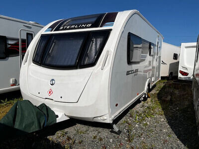 Sterling Eccles Sport 524 (4 Berth). Year 2013 with awning, motor mover + extras Sterling Eccles Sport 524 (4 Berth). Year 2013 with awning, motor mover + extras