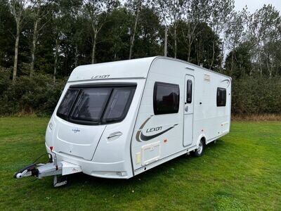 Touring Caravan Lunar Lexon 530 2012 4 berth fixed bed Touring Caravan Lunar Lexon 530 2012 4 berth fixed bed