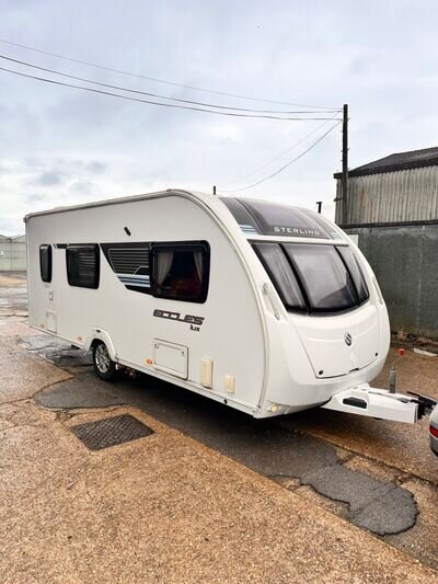 2013 Sterling Eccles lux 524 4 berth end bathroom touring caravan VGC! 2013 Sterling Eccles lux 524 4 berth end bathroom touring caravan VGC!