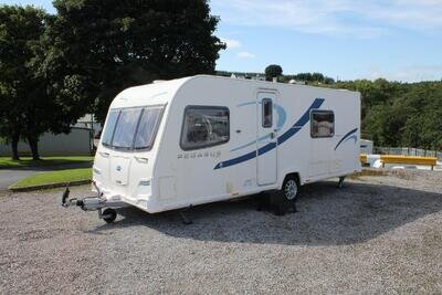 2013 Bailey Pegasus Rimini Luxury 4 Berth End Washroom With Fixed Single Beds 2013 Bailey Pegasus Rimini Luxury 4 Berth End Washroom With Fixed Single Beds