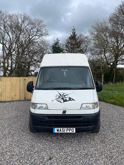 fiat ducato campervan 2001- low mileage, MOT til July 25
