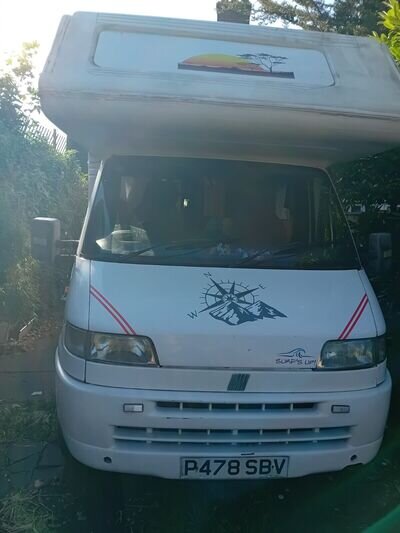 FIAT DUCATO mizar 6 birth MOTOR homeHOME TURBO DIESEL PAS L.H.D