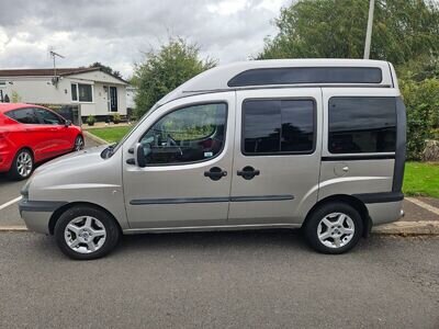 FIAT DOBLO HIGHTOP MICRO CAMPER WITH TRAILER AND ACCESORIES