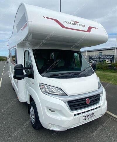 2019 68 FIAT DUCATO ROLLERTEAM ZEFIRO 675 6 BERTH MOTORHOME 2.3 35 C/C MULTIJET