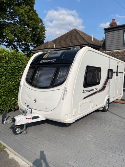 Swift Conqueror 530 (2014) Single Axle Touring Caravan Swift Conqueror 530 (2014) Single Axle Touring Caravan