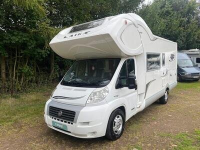 2011 Laika X700 End Bunk Bed 6 Berth 4 Belt Fiat Manual RHD Family Motorhome