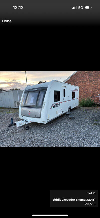 2013 Elddis Crusader Shamal single beds 2013 Elddis Crusader Shamal single beds