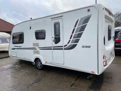 2011 Swift Challenger 530 Touring Caravan 4 berth with motor mover swap part ex 2011 Swift Challenger 530 Touring Caravan 4 berth with motor mover swap part ex