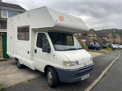 Motorhome 4 berth Fiat Ducato 1.9TD manual 68570mi MOT till 3/5/25