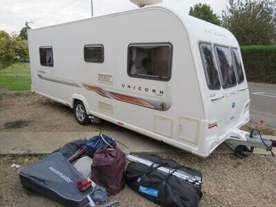 Bailey Unicorn Cabrera 2012 year 4 berth rear island bed Mover, Air awning Bailey Unicorn Cabrera 2012 year 4 berth rear island bed Mover, Air awning
