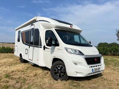 2018 Fiat Ducato Burstner Lyseo Harmony 734 Diesel Manual White Motorhome