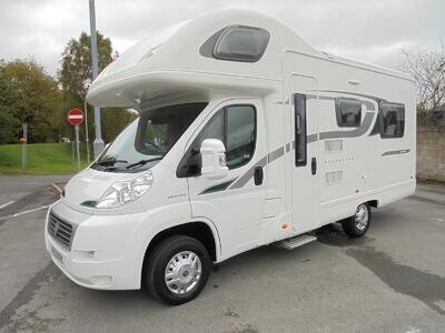 2013 63 BESSACARR E464 4 BERTH 4 TRAVEL SEATS # RARE VAN REAR LOUNGE MODEL #