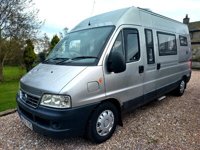 Murvi Morello Fiat Ducato 15 JTD LWB 2.8 Motor Home Camper Van 7 belted seats