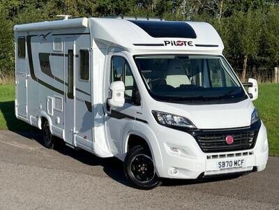 2020 Fiat Ducato Pilote Sensation P740 Motorhome Diesel Manual